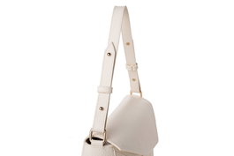 Lucky Bees Bolso de Hombro Crema